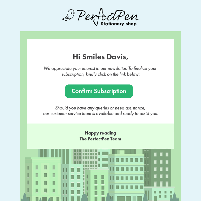 double opt email