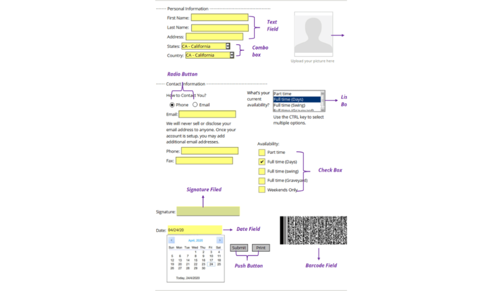 foxit form creator