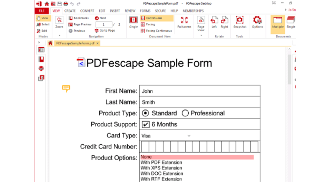 pdfescape